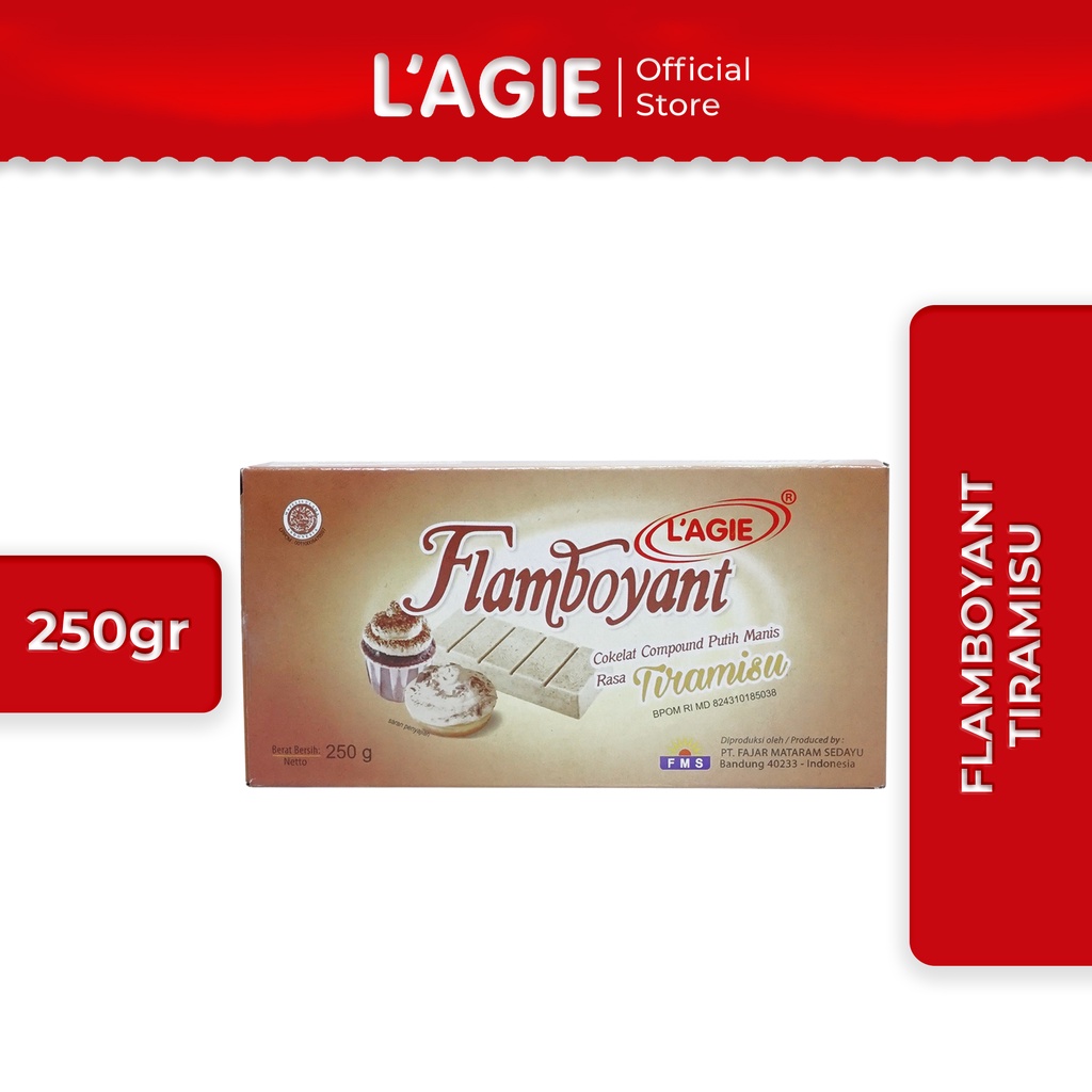 

Lagie Coklat Blok Flamboyant Tiramisu 250gr