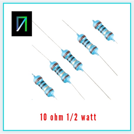 Resistor 10 ohm 1/2 watt