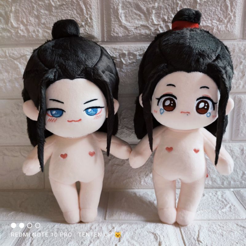 New Wangxian doll Weiying Wei Wuxian Lan Zhan Lan Wangji 20cm doll CQL The Untamed Chenqingling mdzs