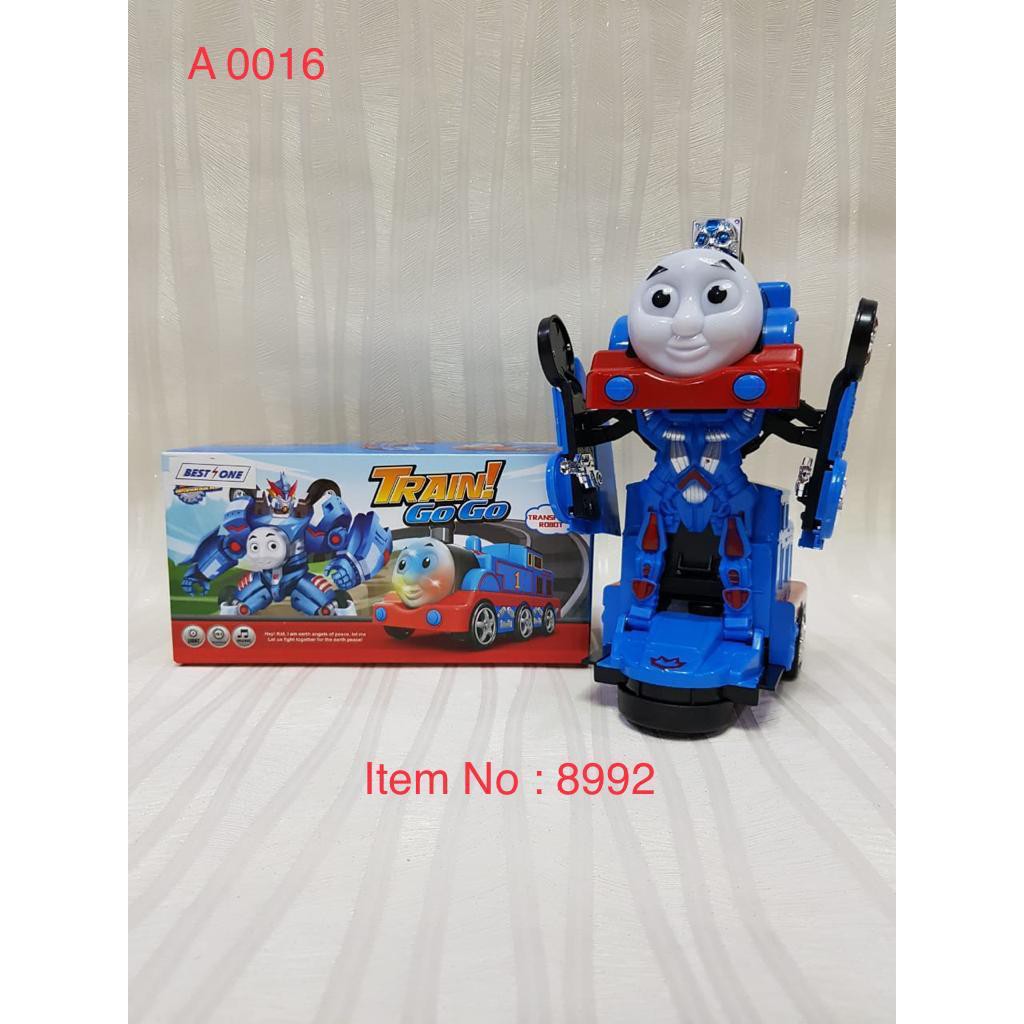 Mainan Anank Kereta Thomas Jadi Robot Mainan Train GO GO - 999G-43A