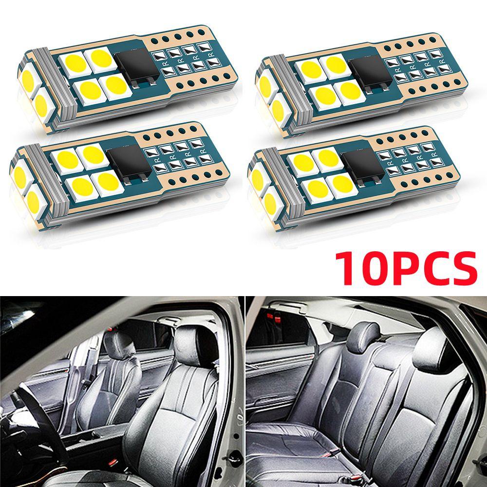 Populer 10pcs Lampu Plat Nomor Putih Super Terang303010Smd COB LED Dome Map