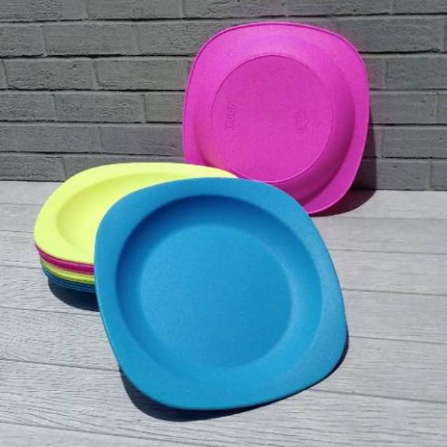 PIRING MAKAN PLASTIK ORIONE 1 LUSIN