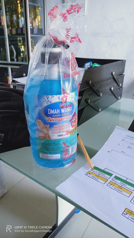 Hand Soap Anti Septik Mint 1lt Omah Wangi