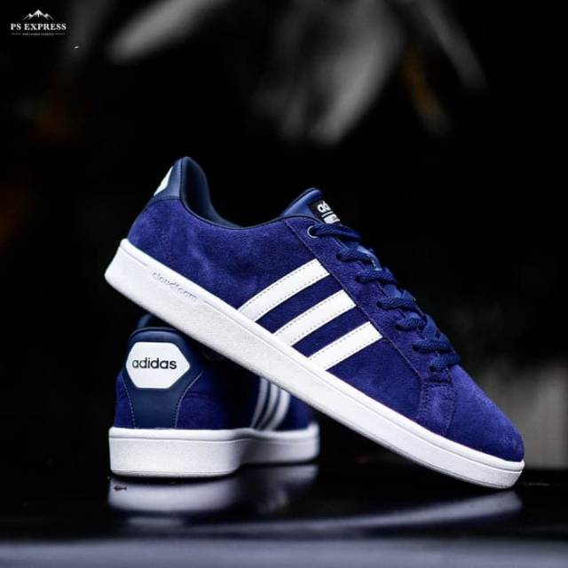 SEPATU ADIDAS NEO ADVANTAGE CLOUDFOAM NAVY BNWB ORIGINAL