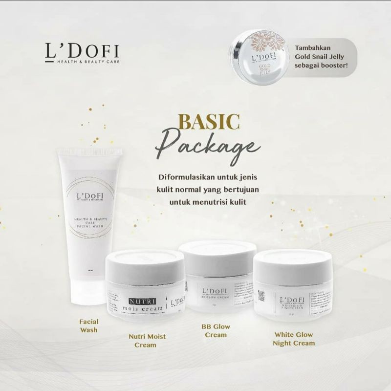 (FREE HIJAB) Ldofi Skincare Basic