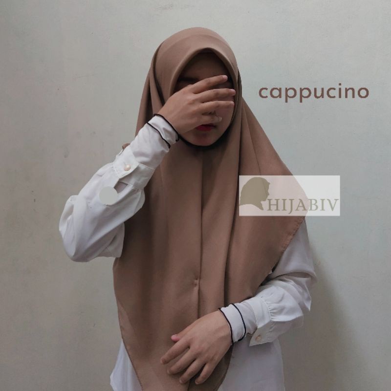 SEGI EMPAT PARIS PREMIUM FINISHING JAHIT TEPI ANTI LETOY (FREE POUCH)-PREMIUM CAPPUCINO