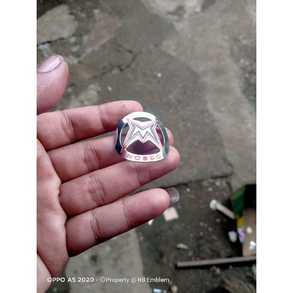 emblem  sepeda mosso custom
