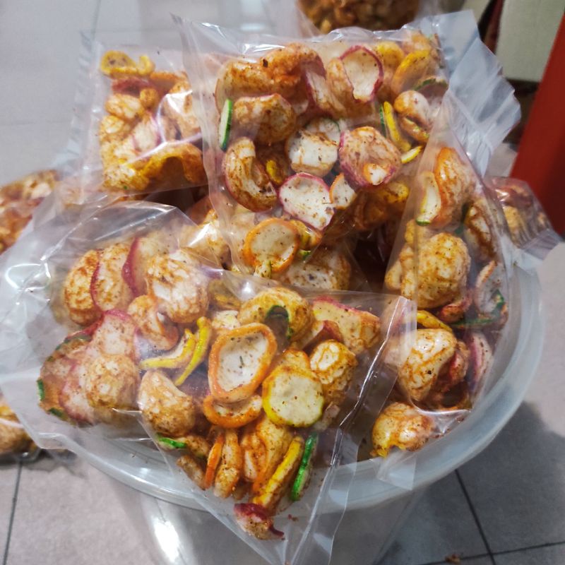 

Krupuk Seblak Kerupuk Seblak Cemilan Pedas Snack Kiloan Murah 3000an