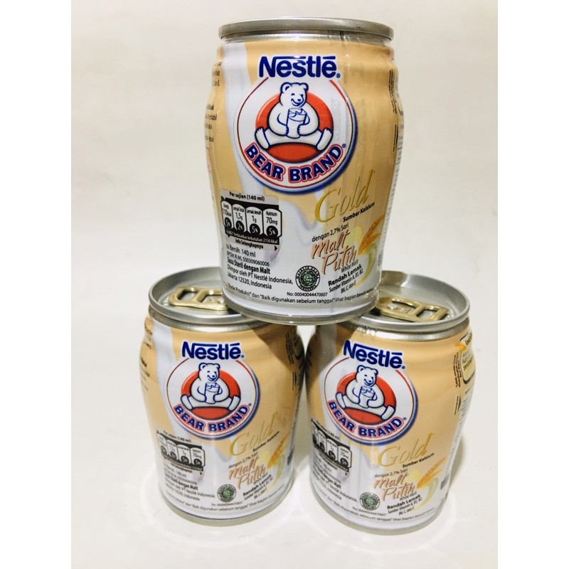 

susu bear brand gold malt 140ml