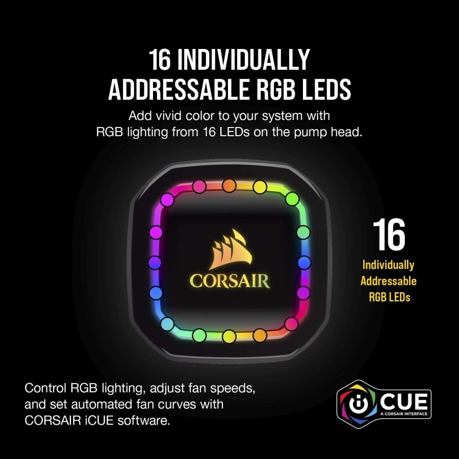 Corsair iCUE H100i RGB PRO XT Water Cooler