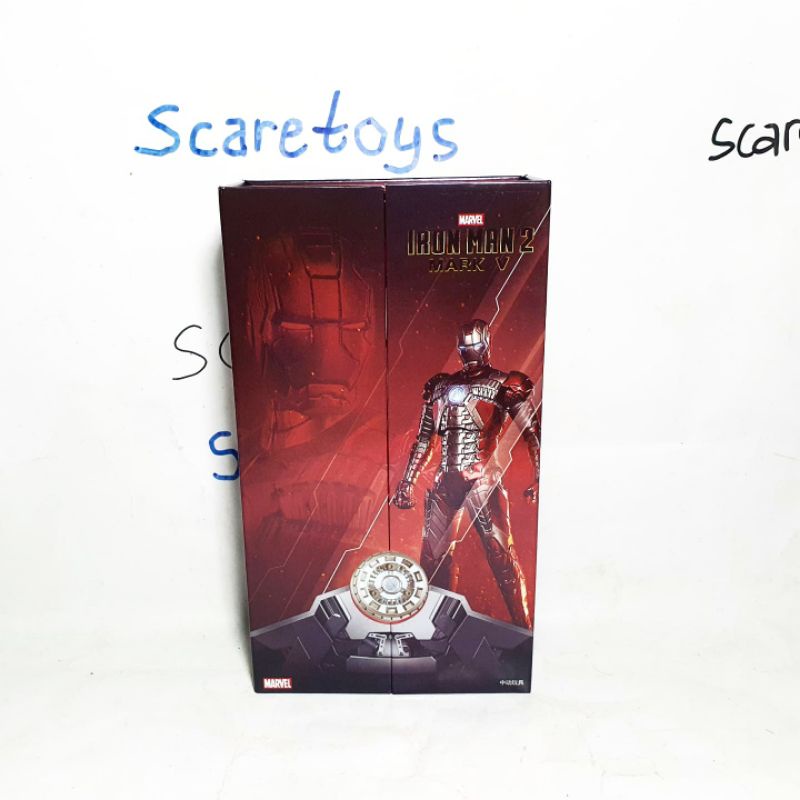 ZD Toys Zhongdong Toys Iron Man 2 Mark MK V 5 Marvel Avengers