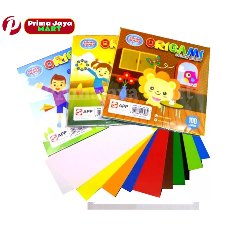 

Kertas Origami SIDU 12x12cm 100 Lembar