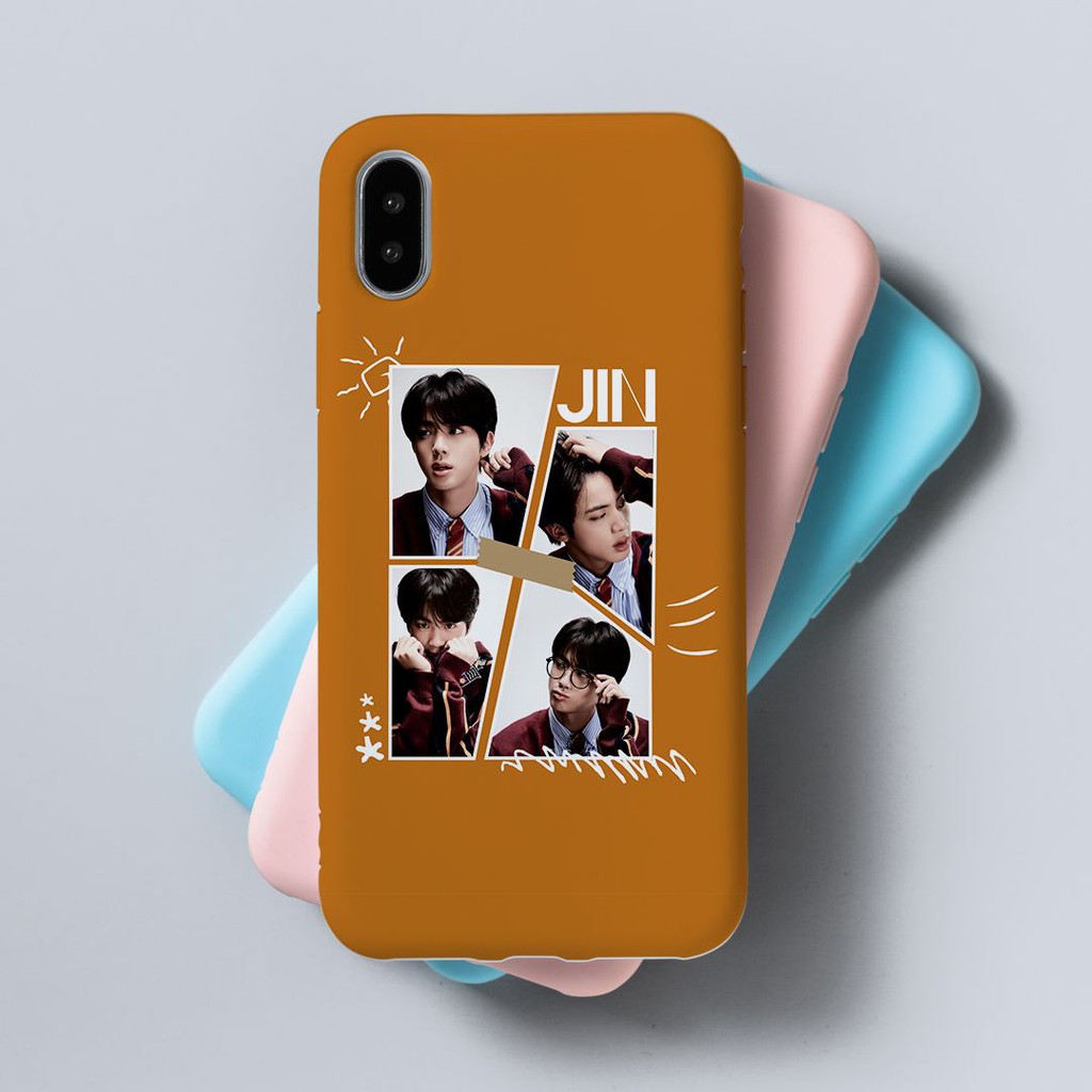 Custom Case BTS Member on Earth Tone