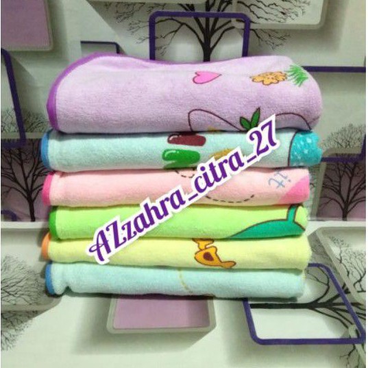 PROMO!!!!!Handuk Bayi Lembut Microfiber  Baby Dream-Handuk Baby Dream Ukuran 50x100 Cm