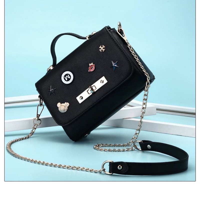 Tas Handbag Selempang Wanita Casual Sling Bag Korean Fashion Import Murah Grosir (CHACHA)