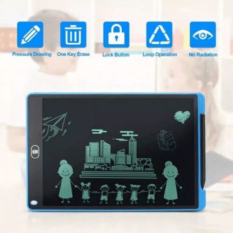 Bisa COD Papan Tulis Anak writing tablet LCD 8,5&quot; tablet menggambar Tablet Drawing