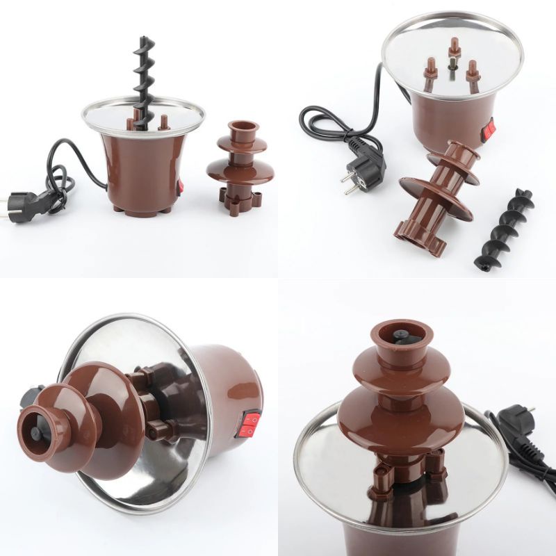 Mesin Mini Coklat Air Mancur Chocolate Fondue Fountain