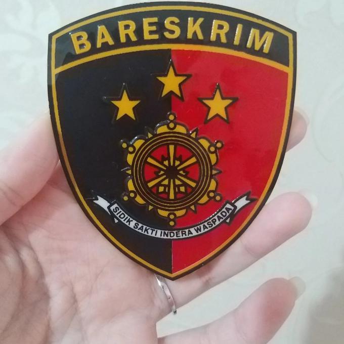 

Diskon Sticker Bareskrim - Stiker Bareskrim Emboss Limited