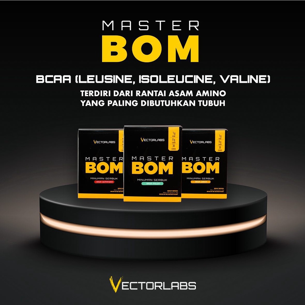 Vectorlabs Master BOM Kemasan 1 Sachet BCAA Protein