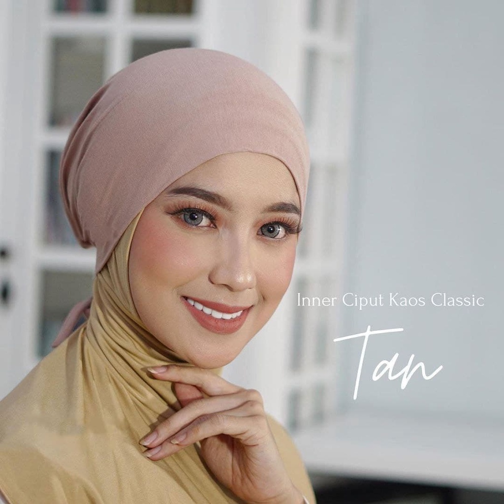Daleman Ciput Pashmina Hijab Premium Ciput Rayon Super Streach / Inner Ciput
