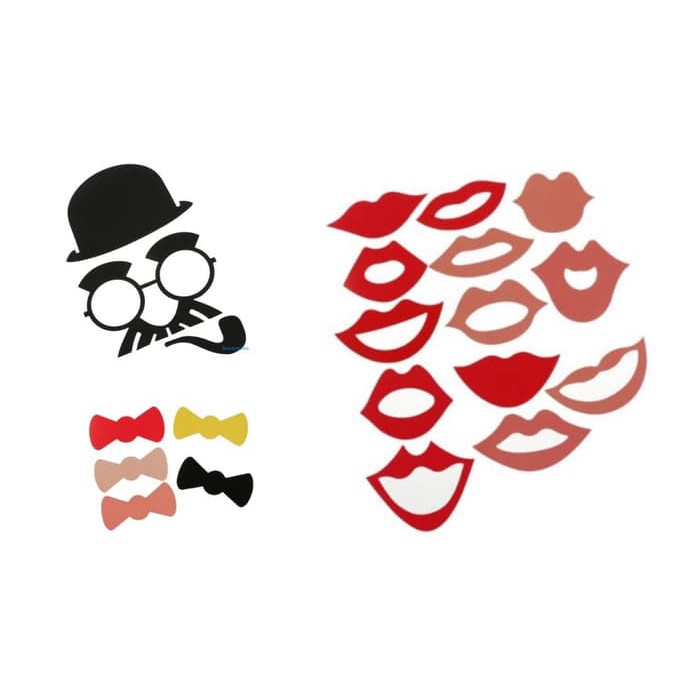 Photo Booth Party Properties (50pcs)