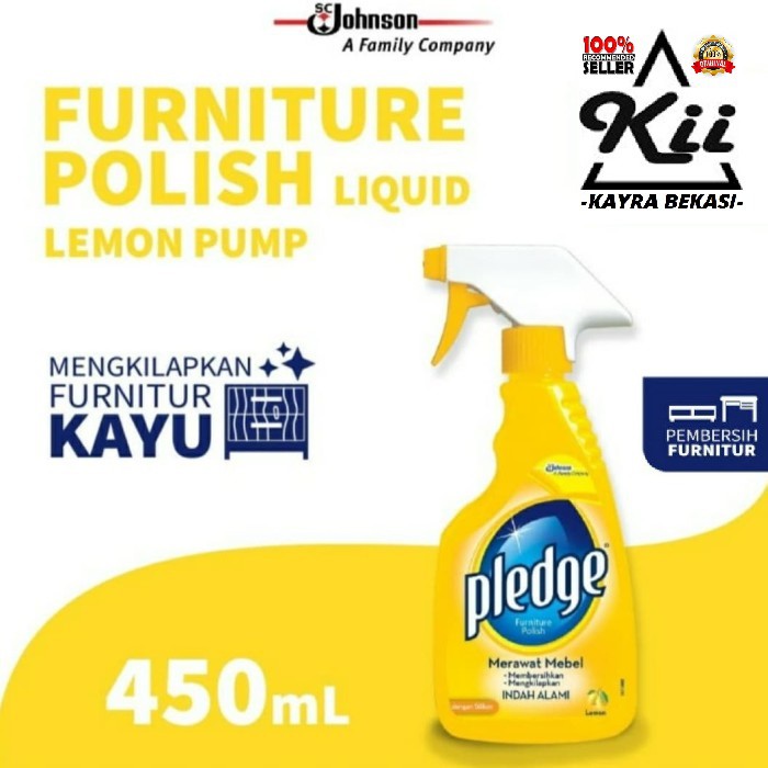 Jual Pledge Furniture Polish Spray 450ml Pledge Pembersih Perabot Rumah Shopee Indonesia