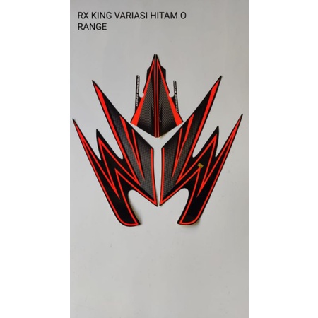 STRIPING RX KING VARIASI HITAM