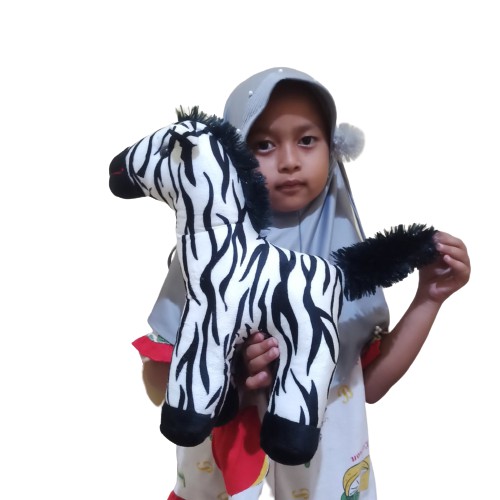 boneka kuda ZEBRA M murah