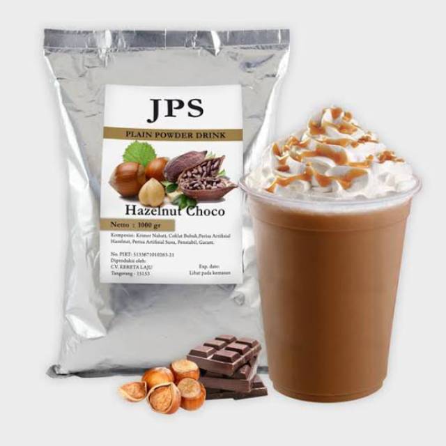 

POWDER JPS PLAIN CHOCO HAZELNUT 1 KG