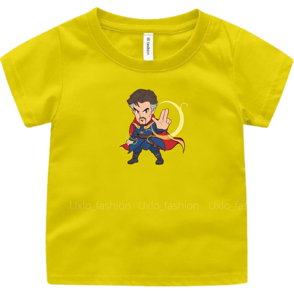 KAOS ANAK LAKI LAKI KARTUN SUPERHERO MARVEL DR STRANGE UMUR 2 SAMPAI 9 TAHUN UXLO FASHION