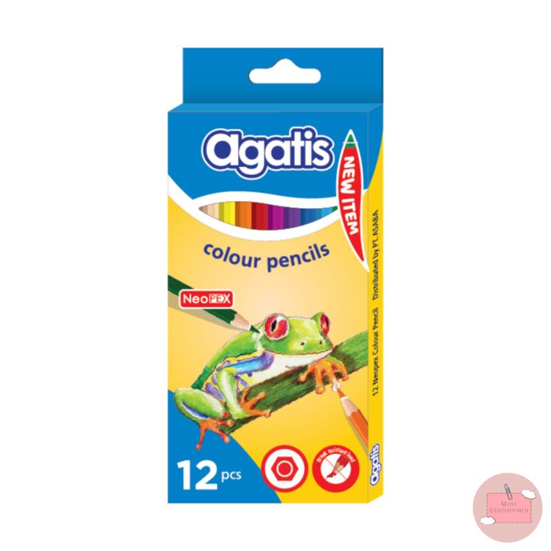 

Pensil Warna Merek Agatis 12 Warna Cocok Untuk Anak Sekolah Stationary