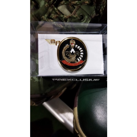 LENCANA PERSIT TERBARU BAHAN COR