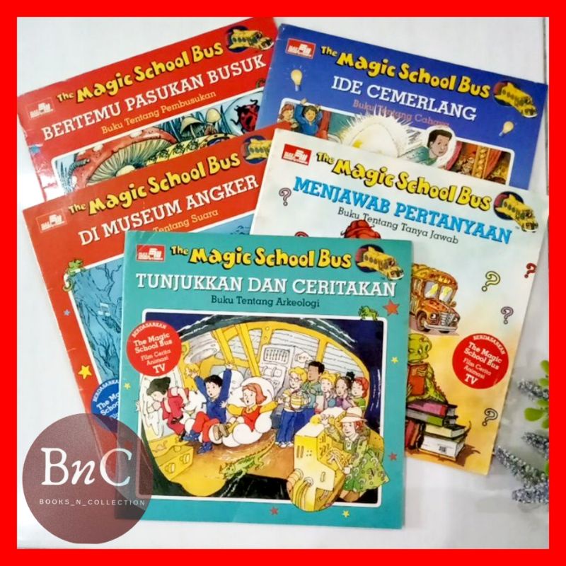 buku the magic school bus bahasa indonesia berbagai judul preloved bagus