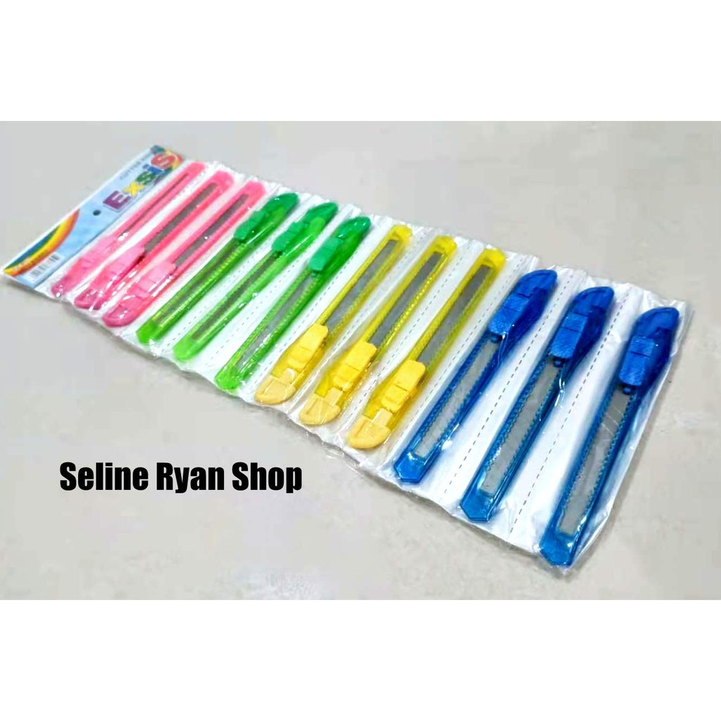 

Pisau Cutter Kecil Murah Warna Warni