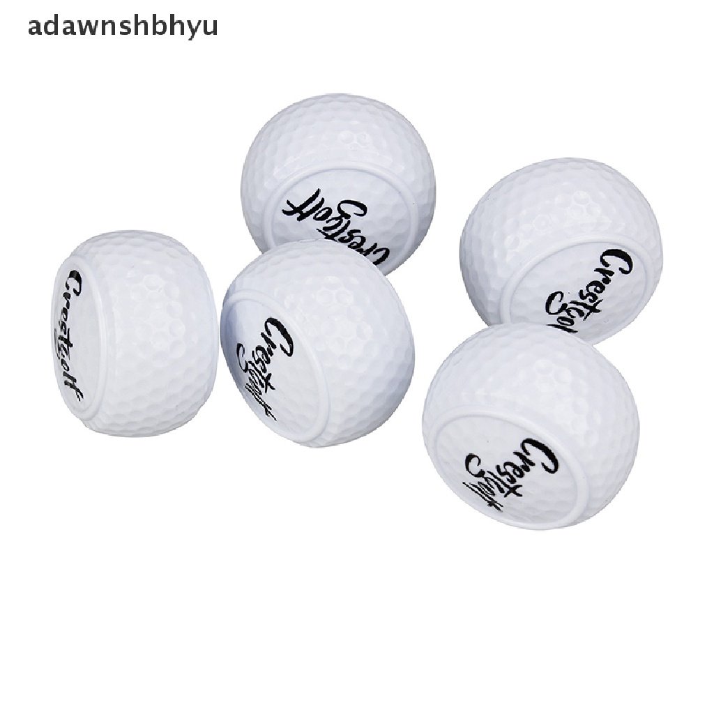 Adawnshbhyu 1pc Bola Golf Golf Untuk Pemula Bola Dua Lapis Driving Range Practice Ball