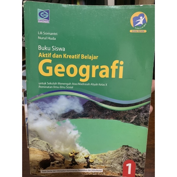 Buku Geografi Kelas 10 - X SMA Revisi Grafindo