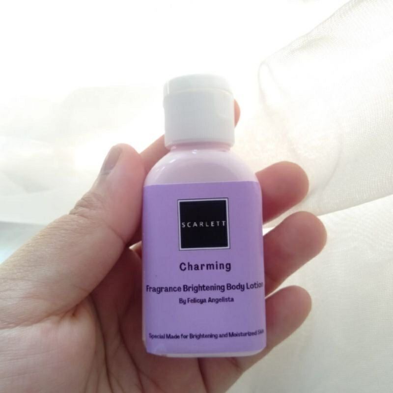 scarlett body lotion ukuran 30 ml 60 ml