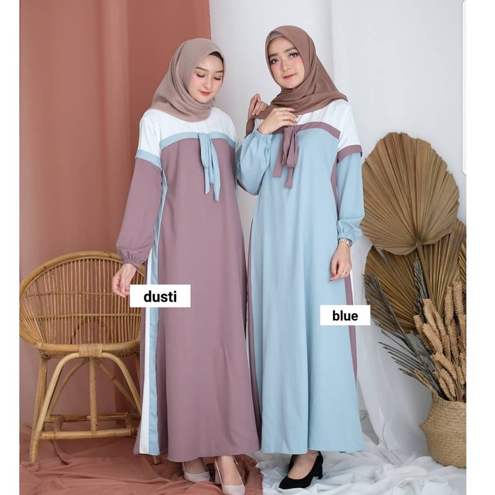 Baju Gamis Murah Shopee Gambar Hijab