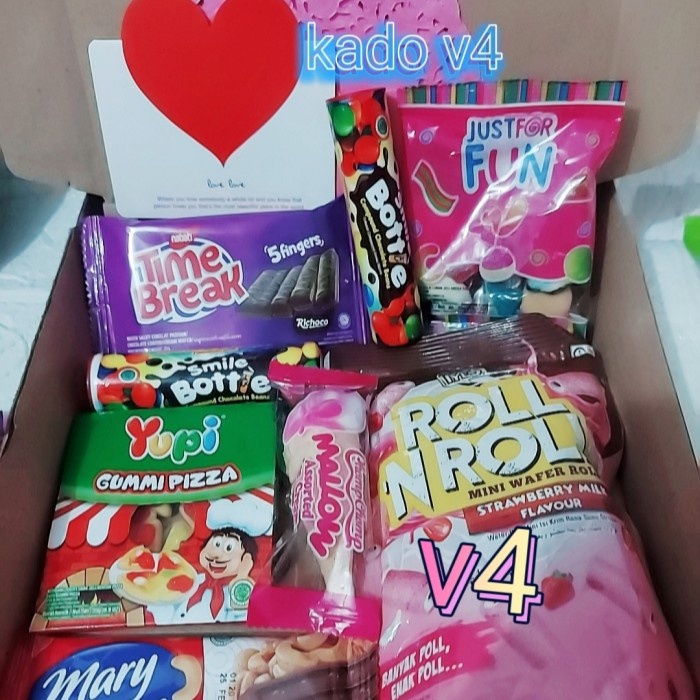 

kado birthday wedding gift kado unik parcel coklat valentine murah hadiah ulang tahun box V4