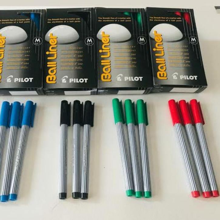 

[KODE PRODUK KF9jk6771] Pulpen Balliner ORIGINAL Pilot / Ball Liner 0.8mm BL-5M SATUAN