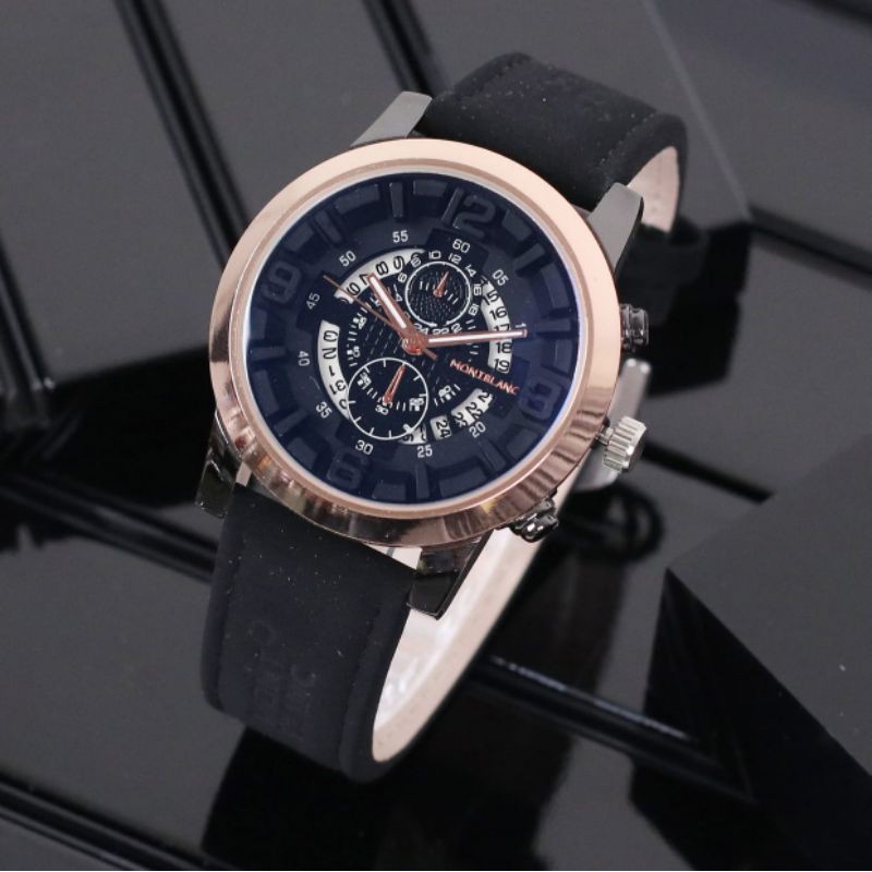 Jam tangan pria Montblanc tanggal aktif/Jam tangan pria Montblanc terbaru