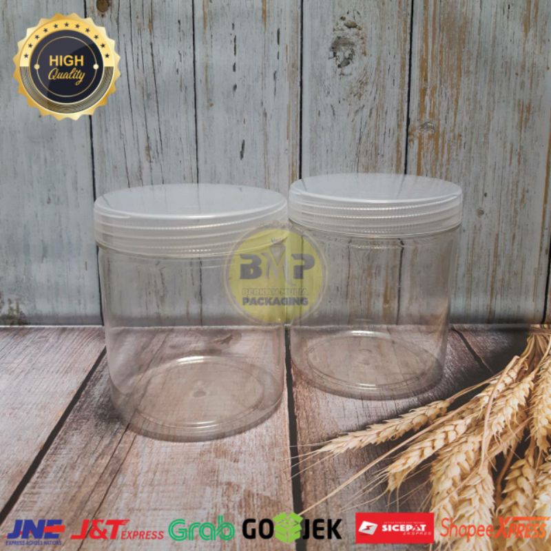 Jual Toples Kue 600ml Gojek And Grab Toples Tabung 600ml Toples Nastar Toples Kue Kering Toples 4445