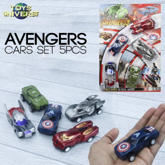 avengers car set