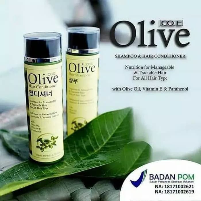 SHAMPO PENYUBUR DAN PEMANJANG RAMBUT - SYB HAIR SHAMPOO OLIVE 200 ml ORIGINAL BPOM ( COD )