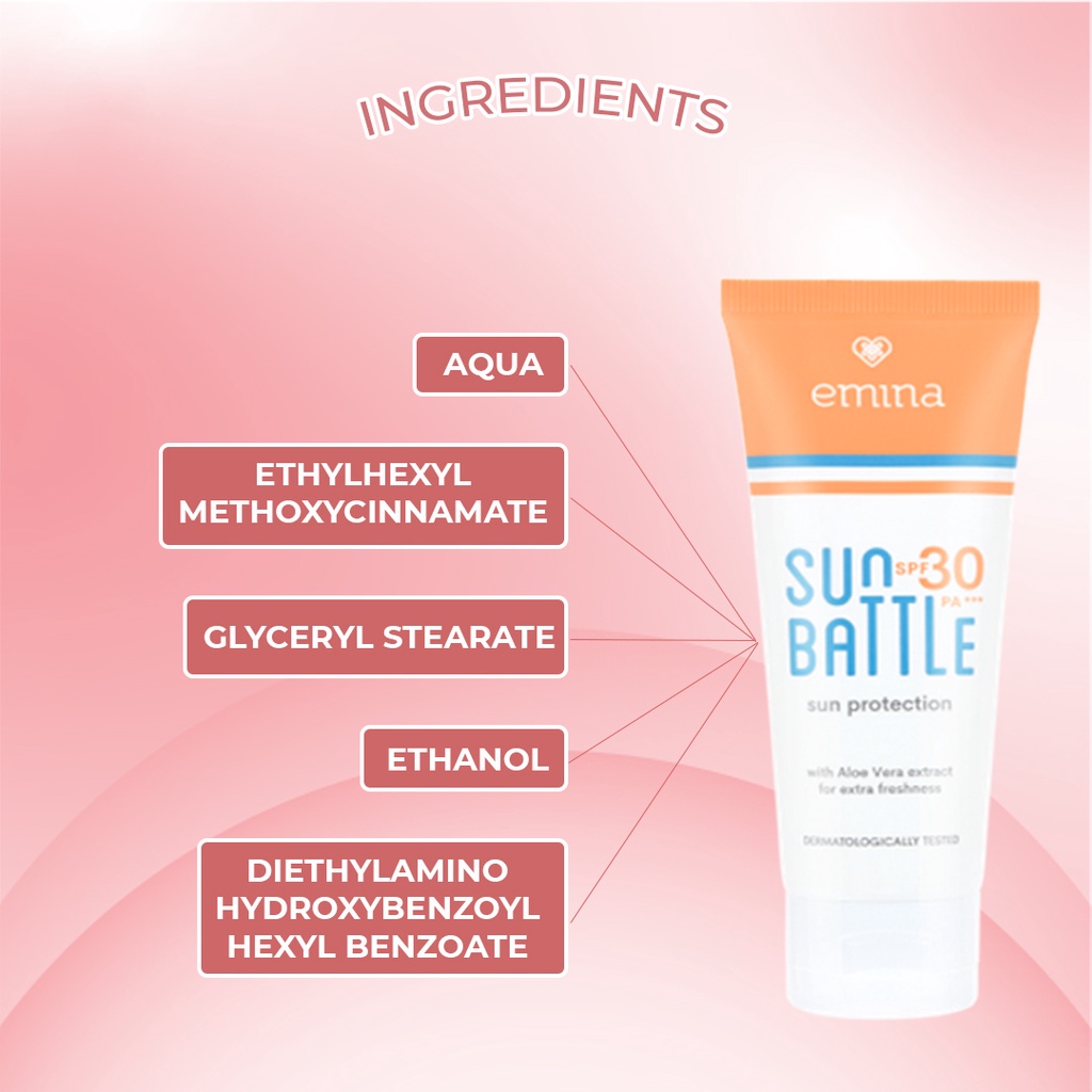 SKINHOUSEID EMINA SUN BATTLE SPF 30 PA+++