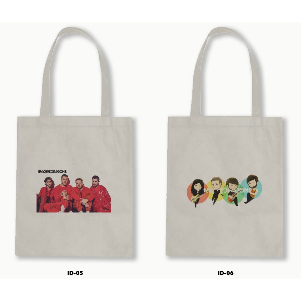 TOTE BAG BLACU - IMAGINE DRAGON