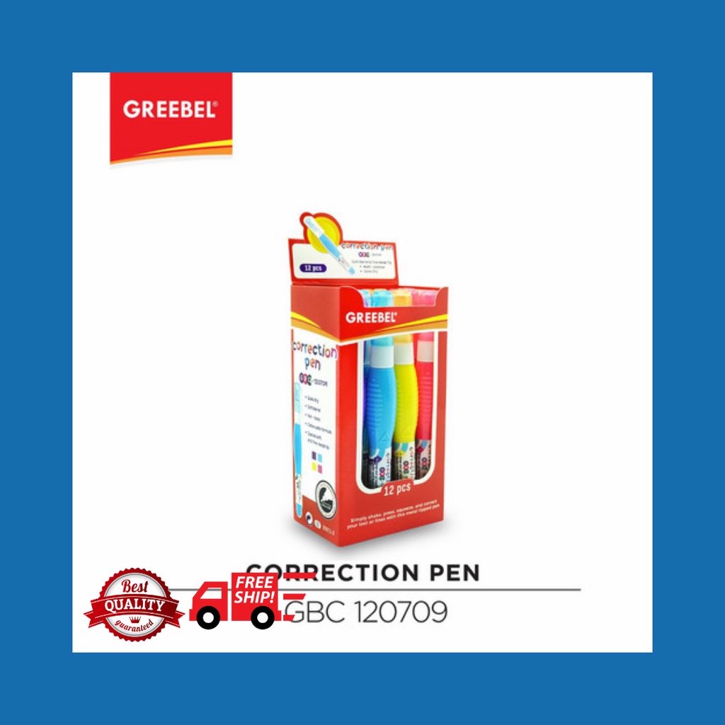 

CORRECTION PEN GREEBEL 120709