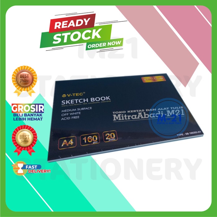 

SKETCHBOOK VTEC A4 PREMIUM SB160202