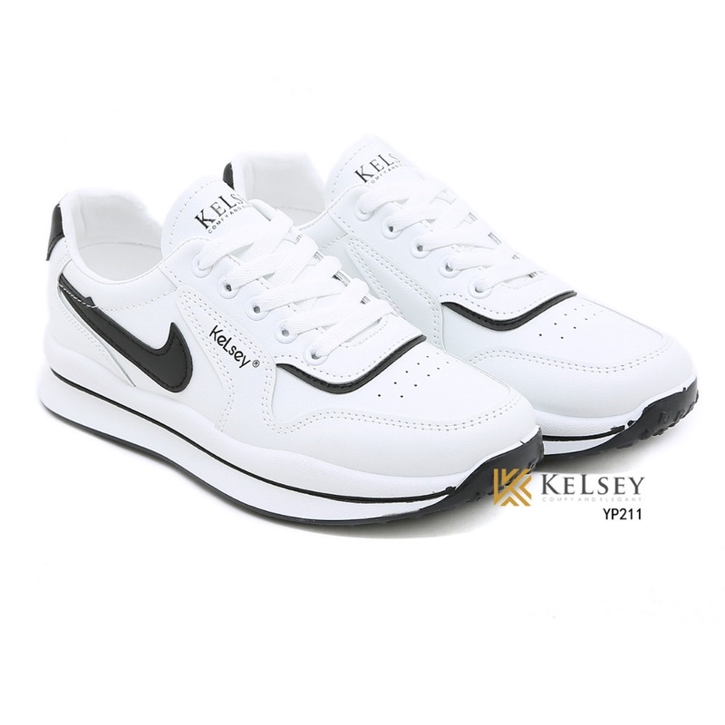 SEPATU SNEAKERS KELSEY YP211 SEPATU WANITA NYLON SNEAKERS CASUAL IMPORT