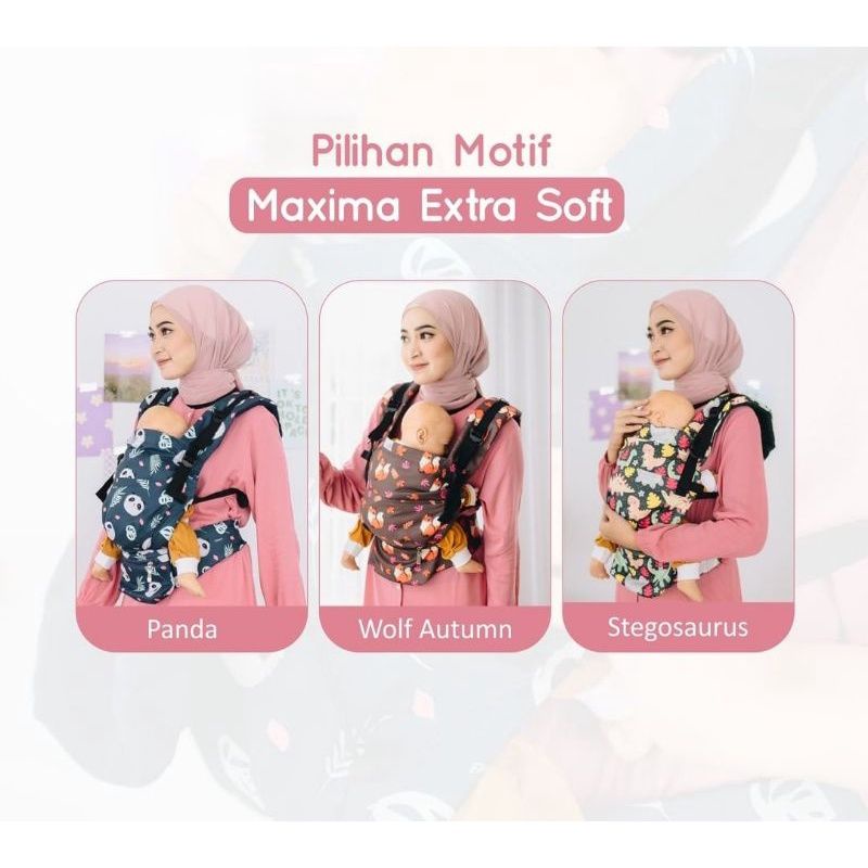 Banyak Motif !!! Gendongan Bayi Nana Baby Carrier / nanababycarrier Standart Todler Simpelina Maxima